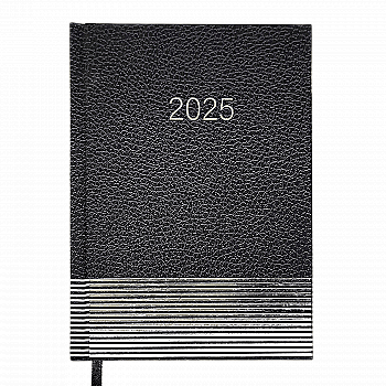 Ежедневник датированный А5, 2025, Parallel, черный, BM.2107-01 Ежедневник датированный А5, 2025, Parallel, черный, BM.2107-01