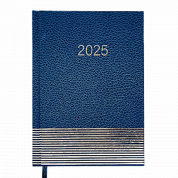 Ежедневник датированный А5, 2025, Parallel, синий, BM.2107-02 Ежедневник датированный А5, 2025, Parallel, синий, BM.2107-02