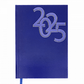 Ежедневник датированный А5, 2025, Office, синий, BM.2164-02 Ежедневник датированный А5, 2025, Office, синий, BM.2164-02