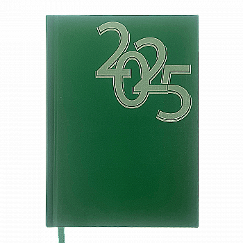 Ежедневник датированный А5, 2025, Office, зеленый , BM.2164-04 Ежедневник датированный А5, 2025, Office, зеленый , BM.2164-04