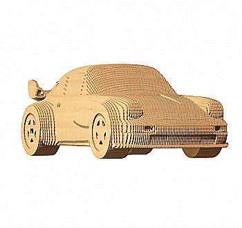 Картонный конструктор "Cartonic 3D Puzzle PORSCHE 911", CARTPOR Картонный конструктор "Cartonic 3D Puzzle PORSCHE 911", CARTPOR