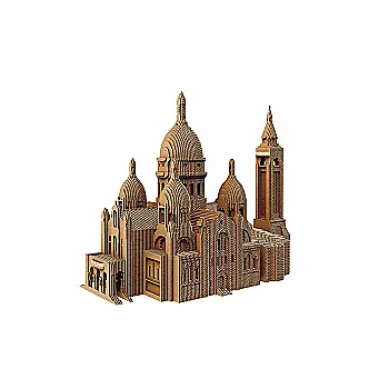 Картонный конструктор "Cartonic 3D Puzzle SACRÉ-COEUR BASILICA" Картонный конструктор "Cartonic 3D Puzzle SACRÉ-COEUR BASILICA"