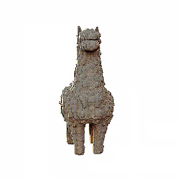 Картонний конструктор "Cartonic 3D Puzzle ALPACA", CARTALPACA Картонний конструктор "Cartonic 3D Puzzle ALPACA", CARTALPACA