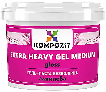 Гель-паста безколірна, 300 мл, глянцева, "ART Kompozit" Гель-паста безколірна, 300 мл, глянцева, "ART Kompozit"