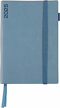 Деловая записная книжка А5 2025 "Binario", мягкий, 368 стор., сизо-голубой, 252542, Leo Planner Деловая записная книжка А5 2025 "Binario", мягкий, 368 стор., сизо-голубой, 252542, Leo Planner
