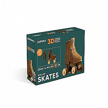 Картонный конструктор "Cartonic 3D Puzzle Roller skates", CARTROLL Картонный конструктор "Cartonic 3D Puzzle Roller skates", CARTROLL