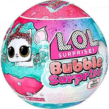Набор игровой с куклой L.O.L SURPRISE! серии "Color Change Bubble Surprise" S3 - любимчик, 119784 Набор игровой с куклой L.O.L SURPRISE! серии "Color Change Bubble Surprise" S3 - любимчик, 119784