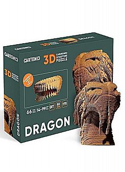 Картонний конструктор "Cartonic 3D Puzzle Dragon", CARTDRA Картонний конструктор "Cartonic 3D Puzzle Dragon", CARTDRA