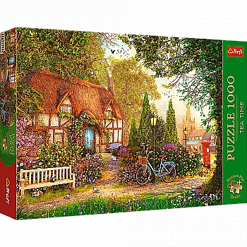 Пазл "1000 Преміум Плюс" - Будиночок з солом`яним дахом, Trefl, 10803 Пазл "1000 Преміум Плюс" - Будиночок з солом`яним дахом, Trefl, 10803