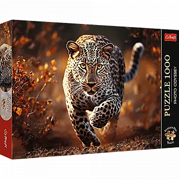 Пазл "1000 Преміум Плюс" - Дикий леопард, Trefl, 10818 Пазл "1000 Преміум Плюс" - Дикий леопард, Trefl, 10818
