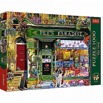 Пазл "1000 Преміум Плюс" - Рай для тварин, Trefl, 10841 Пазл "1000 Преміум Плюс" - Рай для тварин, Trefl, 10841