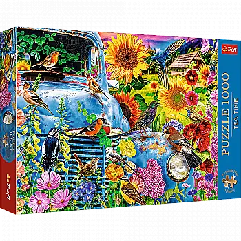 Пазл "1000 Преміум Плюс" - Сільська ідилія: спів пташок, Trefl, 10848 Пазл "1000 Преміум Плюс" - Сільська ідилія: спів пташок, Trefl, 10848