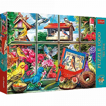 Пазл "1000 Преміум Плюс" - Світ пташок, Trefl, 10850 Пазл "1000 Преміум Плюс" - Світ пташок, Trefl, 10850