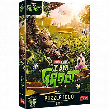 Пазл "1000 Премиум Плюс" - Грут, Marvel Guardians of the Galaxy, Trefl, 10834 Пазл "1000 Премиум Плюс" - Грут, Marvel Guardians of the Galaxy, Trefl, 10834