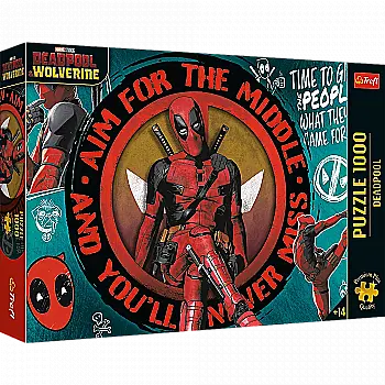 Пазл "1000 Премиум Плюс" - Дедпул, Marvel Deadpool, Trefl, 10835 Пазл "1000 Премиум Плюс" - Дедпул, Marvel Deadpool, Trefl, 10835