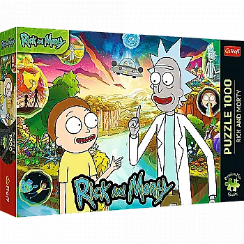 Пазл "1000 Премиум Плюс" - Рик и Морти, Warner Rick and Morty, Trefl, 10838 Пазл "1000 Премиум Плюс" - Рик и Морти, Warner Rick and Morty, Trefl, 10838
