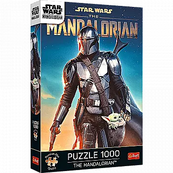 Пазл "1000 Премиум Плюс" - Мандалорец, Lucasfilm Star Wars The Mandalorian, Trefl, 10891 Пазл "1000 Премиум Плюс" - Мандалорец, Lucasfilm Star Wars The Mandalorian, Trefl, 10891