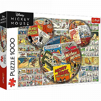 Пазл "1000" - Комикс Микки Маус. Disney Mickey Mouse, Trefl, 10904 Пазл "1000" - Комикс Микки Маус. Disney Mickey Mouse, Trefl, 10904