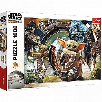 Пазл "1000" - Подорож Ґроґу. Lucasfilm Star Wars The Mandalorian, Trefl, 10906 Пазл "1000" - Подорож Ґроґу. Lucasfilm Star Wars The Mandalorian, Trefl, 10906