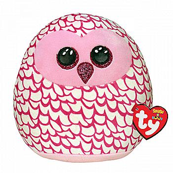 Іграшка м`яка TY Squish-a-Boos Сова "Pinky", 39204 Іграшка м`яка TY Squish-a-Boos Сова "Pinky", 39204