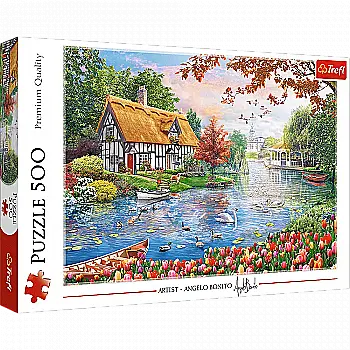 Пазл "500" - Тиха гавань, Trefl, 37476 Пазл "500" - Тиха гавань, Trefl, 37476