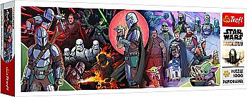 Пазл "1000 Панорама" - Пригоди Мандалорця, Trefl, 29052 Пазл "1000 Панорама" - Пригоди Мандалорця, Trefl, 29052