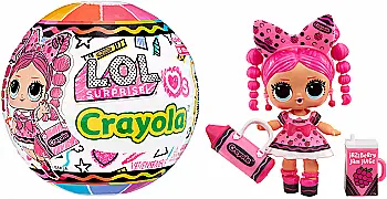 Набор игровой с куклой L.O.L. Surprise! серии "Loves Crayola", в ассортименте, 505259 Набор игровой с куклой L.O.L. Surprise! серии "Loves Crayola", в ассортименте, 505259