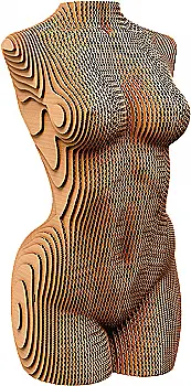 Картонний конструктор "Cartonic 3D Puzzle Female Torso", CARTTORSW Картонний конструктор "Cartonic 3D Puzzle Female Torso", CARTTORSW