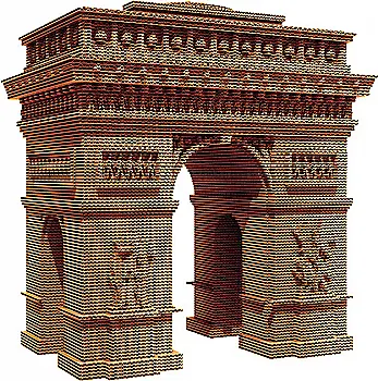 Картонный конструктор "Cartonic 3D Puzzle Arc De Triomphe Paris", CARTARCP Картонный конструктор "Cartonic 3D Puzzle Arc De Triomphe Paris", CARTARCP