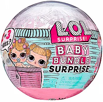 Набір ігровий з лялькою L.O.L. Surprise! серії "Baby Bundle" - Малюки (в ас., в диспл.), 507321 Набір ігровий з лялькою L.O.L. Surprise! серії "Baby Bundle" - Малюки (в ас., в диспл.), 507321