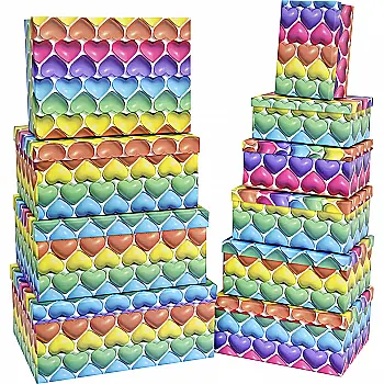 Подарункова коробка прямокутна НР 25*18*10,5 см, 1410031104