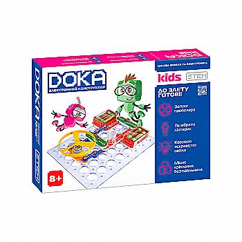 Конструктор электронный DOKA "К взлету готовы!", D70702 Конструктор электронный DOKA "К взлету готовы!", D70702