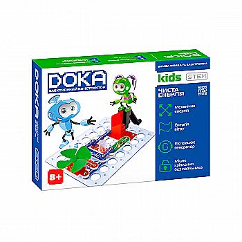 Конструктор электронный DOKA "Чистая энергия", D70704 Конструктор электронный DOKA "Чистая энергия", D70704