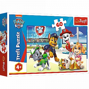 Пазл "60" - У світі цуценят. Viacom Paw Patrol, Trefl, 17392 Пазл "60" - У світі цуценят. Viacom Paw Patrol, Trefl, 17392