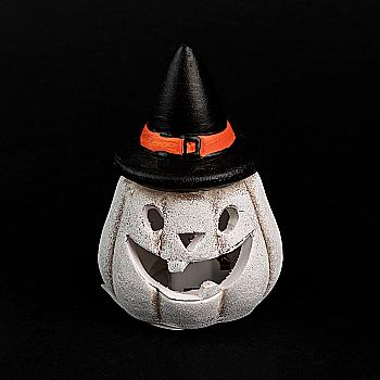 Статуетка Halloween, гарбуз, LED,  5,8*5,8*8,7 см, BX20085-4B Статуетка Halloween, гарбуз, LED,  5,8*5,8*8,7 см, BX20085-4B