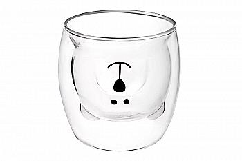 Стакан стеклянный с двойным дном, 250 мл, 671-231