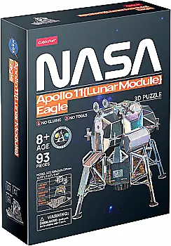Тривимірна головоломка-конструктор NASA "Місячний модуль Орел місії Аполлон-11", DS1058h Тривимірна головоломка-конструктор NASA "Місячний модуль Орел місії Аполлон-11", DS1058h