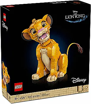 Конструктор Lego Disney "Юный король Лев Симба", 43247