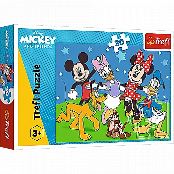 Пазл "30" - Мишачі речі. Disney Standard Characters, Trefl, 18309 Пазл "30" - Мишачі речі. Disney Standard Characters, Trefl, 18309