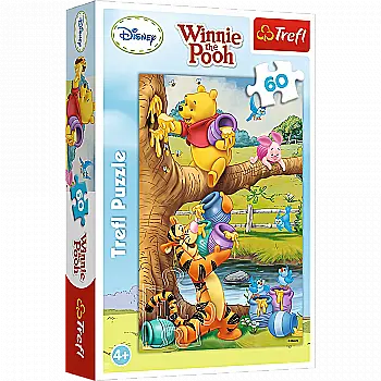 Пазл "60" - Смачно/Disney Winnie the Pooh Trefl, 17264 Пазл "60" - Смачно/Disney Winnie the Pooh Trefl, 17264