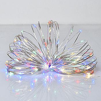 Электрогирлянда Yes! Fun "Нить" на медной проволоке, 50 LED, разноцветная, 5 м, статическая, USB, 975039 Электрогирлянда Yes! Fun "Нить" на медной проволоке, 50 LED, разноцветная, 5 м, статическая, USB, 975039