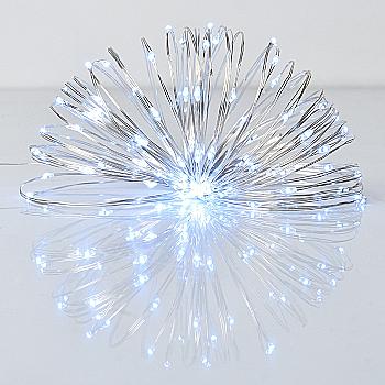 Электрогирлянда Yes! Fun "Нить" на медной проволоке, 50 LED, холодно-белая, 5 м, статическая, USB, 975038 Электрогирлянда Yes! Fun "Нить" на медной проволоке, 50 LED, холодно-белая, 5 м, статическая, USB, 975038