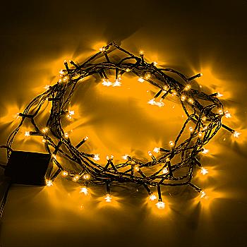 Электрогирлянда Yes! Fun "Нить" 70 LED, тепло-белая, 4,9м., 8 режимов мигания, 974835 Электрогирлянда Yes! Fun "Нить" 70 LED, тепло-белая, 4,9м., 8 режимов мигания, 974835