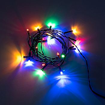 Электрогирлянда уличная Yes! Fun 41 LED, разноцветная, 2,8м, статическая, таймер, батарейки, 975060 Электрогирлянда уличная Yes! Fun 41 LED, разноцветная, 2,8м, статическая, таймер, батарейки, 975060