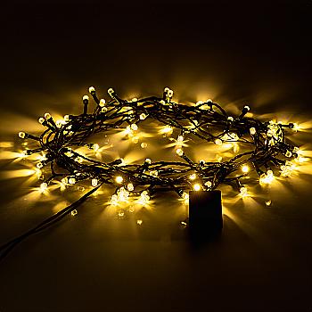 Электрогирлянда Yes! Fun "Бриллиант" 8 мм, 80 LED, тепло-белая, 8 м, 8 режимов мигания, 975052 Электрогирлянда Yes! Fun "Бриллиант" 8 мм, 80 LED, тепло-белая, 8 м, 8 режимов мигания, 975052