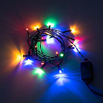 Электрогирлянда Yes! Fun "Нить" 20 LED, разноцветная 2 м, статическая, 974834 Электрогирлянда Yes! Fun "Нить" 20 LED, разноцветная 2 м, статическая, 974834