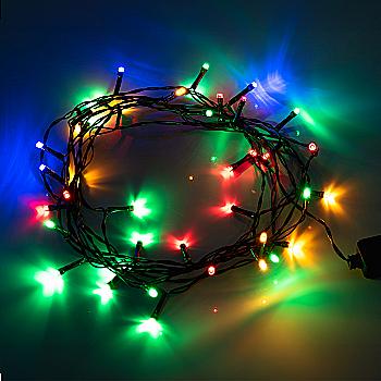 Электрогирлянда Yes! Fun "Нить" 40 LED, разноцветная, 4 м, статическое свечение, 975048 Электрогирлянда Yes! Fun "Нить" 40 LED, разноцветная, 4 м, статическое свечение, 975048