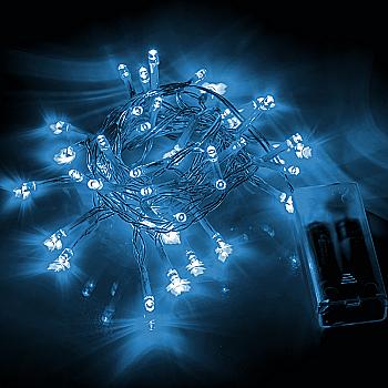 Электрогирлянда Yes! Fun "Нить" 41 LED, холодно-белая, 2,8 м, статическая, на батарейках, 975057 Электрогирлянда Yes! Fun "Нить" 41 LED, холодно-белая, 2,8 м, статическая, на батарейках, 975057