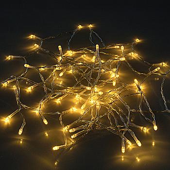 Электрогирлянда Yes! Fun "Нить" 70 LED, тепло-белая, 4,9 м, статическая, на батарейках, 975059 Электрогирлянда Yes! Fun "Нить" 70 LED, тепло-белая, 4,9 м, статическая, на батарейках, 975059