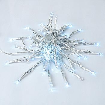 Электрогирлянда Yes! Fun "Нить" 70 LED, холодно-белая, 4,9 м, мерцание, USB, 975063 Электрогирлянда Yes! Fun "Нить" 70 LED, холодно-белая, 4,9 м, мерцание, USB, 975063